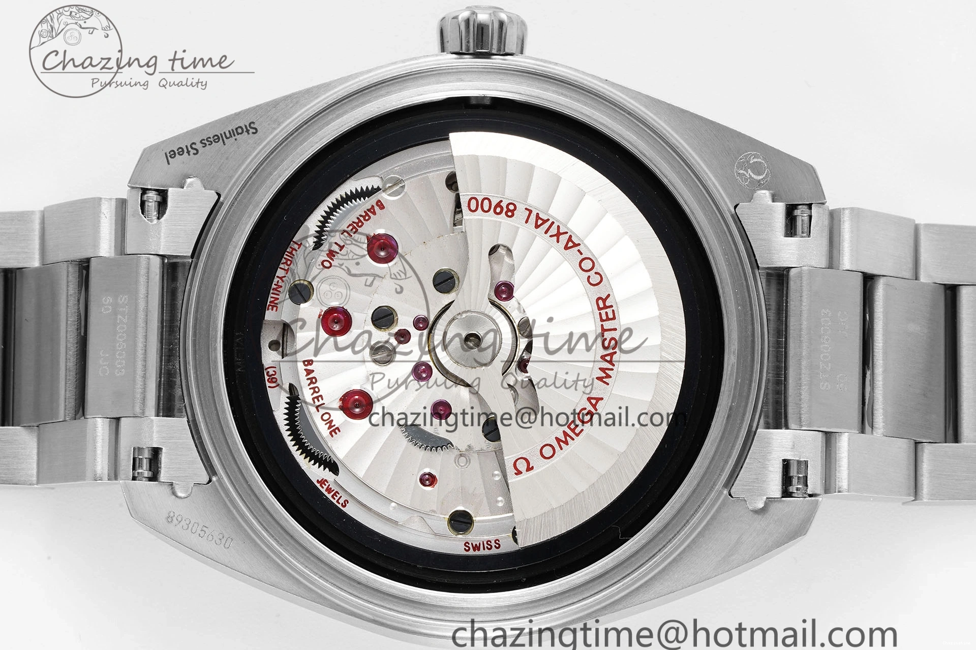 0314 FreshLook Aqua Terra 150M SS JQK 1:1 Best Edition Blue Dial Blue Hand on SS Bracelet A 7831